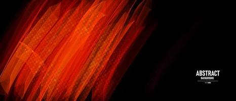 Black and red abstract grunge background vector