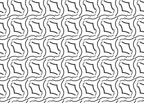 vector de patrones sin fisuras, textura de fondo abstracto, azulejos repetidos, dos colores