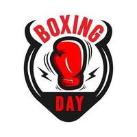 graphic design illustration to commemorate world boxing day, for all your design needs, vector file in eps format