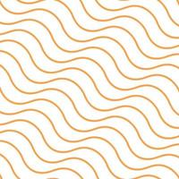 seamless orange lines waves abstract background vector