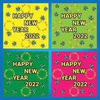 Happy New Year 2022, HAPPY NEW YEAR vector