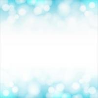 Abstract blue sky background with blurred bokeh light effect. vector