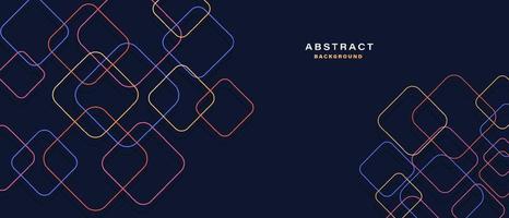 Abstract background with colorful geometric shapess. vector