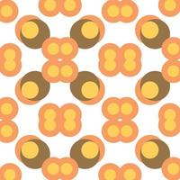 Seamless Pattern Background of Circle Shape vector