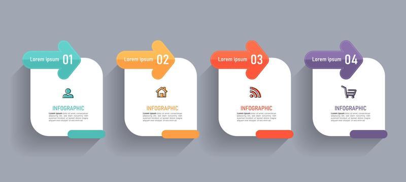 Infographic design business template