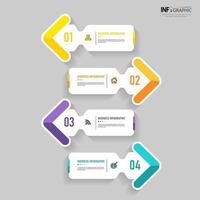 Infographic design business template vector