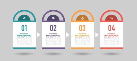 Infographics design template vector