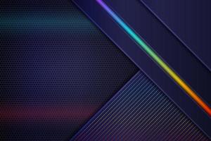 Abstract Modern Colorful Diagonal Layer RGB Glow  Background vector