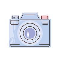 photo camera gadget vector