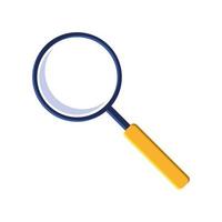 magnifying glass searching vector