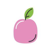 fruit fresh apple vector