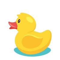rubber duck illustration vector