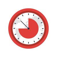 clock time world vector