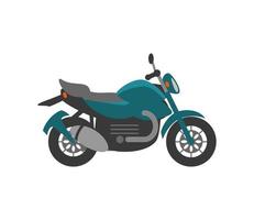 icono de vehículo de motocicleta vector