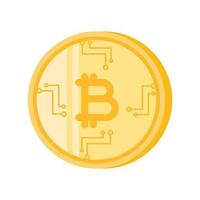 bitcoin cryptocurrency technology vector