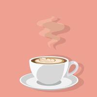 taza de café ilustración vectorial vector