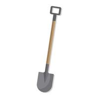 garden shovel icon vector