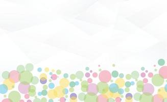 Colorful circles abstract  background, vector design.