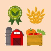 fresh produce food vector