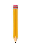 wooden pencil supply vector