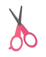 scissors cut tool vector