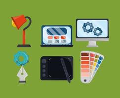 web design tools vector