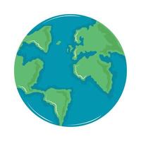 globe world map vector