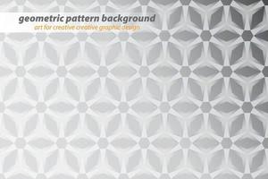 arte de fondo de patrón geométrico para diseño gráfico creativo creativo vector