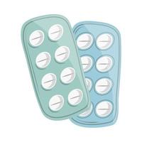 pill tablets medicine vector