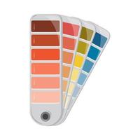 color swatch design guide vector