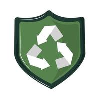 recycle shield protection vector