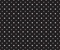 black and white polka dot pattern background vector