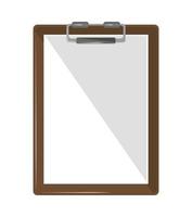 paper with blank clipboard