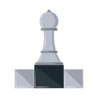 chess piece icon vector