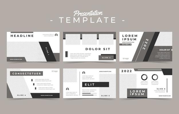 Presentation Template Set for Business