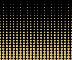 Abstract gold polka dot pattern. polka dot wave vector illustrator