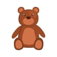bear teddy toy vector