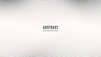 Minimal Abstract Wavy Dynamic Dot Line Background vector