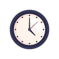 Isolated clock icon vector