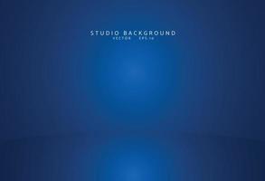 Empty blue studio room Backdrop. Light interior with copyspace for your creative project . Vector illustration EPS 10