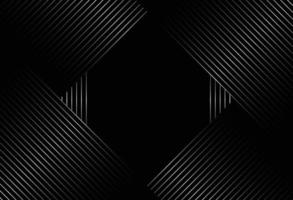 abstract black background with diagonal lines, Gradient vector retro line pattern design. Monochrome graphic.