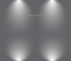 Empty studio room background. vector