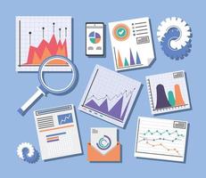 data analysis business vector