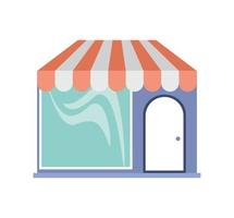 small building store vector