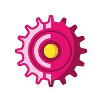 gear cogwheel mechanic vector