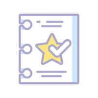 favourite check mark vector