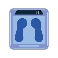 bathroom scale icon vector