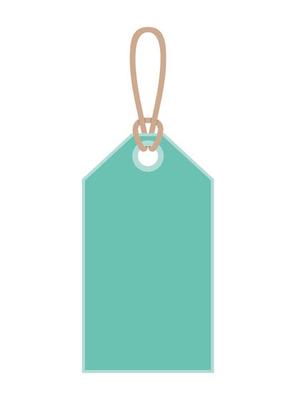 light blue tag