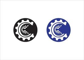 Engineering Logo or Icon Design Vector Image Template