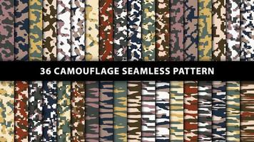 Military and army camouflage seamless pattern vector